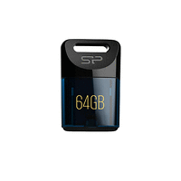 USB памет SILICON POWER Jewel J06 64GB,USB 3.0 тъмно синя