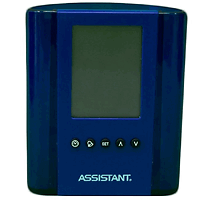 Моливник с часовник Assistant AH 1050 Лилав 