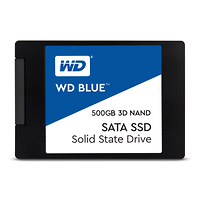 SSD WD Blue 3D NAND 500GB 2.5  SATA III, read-write: up to 560MBs, 530MBs (5 years warranty)