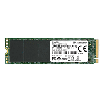 SSD Transcend 256GB PCIe Gen3 x4, NVMe (PCIe Slot) M.2 2280 SSD 3D NAND TLC, read-write: up to 1600MBs, 800MBs (5 years warranty)