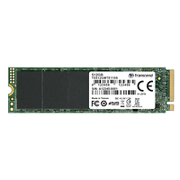 SSD Transcend 512GB PCIe Gen3 x4, NVMe (PCIe Slot) M.2 2280 SSD 3D NAND TLC, read-write: up to 1700MBs, 900MBs (5 years warranty)