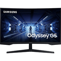 Samsung C27G55TQ, 27&quot; Odyssey GAMING, Curved 1000R, VA QLED, 144 Hz, 1 ms MPRT, 2560x1440, 300 cd/m2, 2500:1 Contrast, FreeSync Premium, HDR10, Eye Saver Mode, Flicker Free, Game Mode, Display Po
