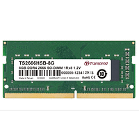 Transcend 8GB TS DDR4 2666Mhz SO-DIMM 1Rx8 1Gx8 CL19 1.2V