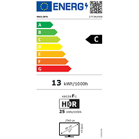 Philips 27E2N2500, 27" IPS WLED, 2560x1440@120Hz, 4ms GtG, 1ms MPRT, 300cd m/2, 1500:1, Mega Infinity DCR, Adaptive Sync, FlickerFree, LowBlue Mode, Tilt, HDMI, DP