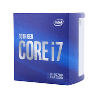 Процесор Intel Comet Lake-S Core I7-10700 8 cores 2.9Ghz (Up to 4.80Ghz) 16MB, 65W LGA1200 BOX