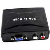 Преходник DeTech VGA to HDMI