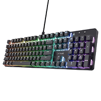 TRUST GXT 871 Zora Mechanical Gaming Keyboard - Black US