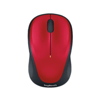 LOGITECH M235 WL, NB, RED+BLACK