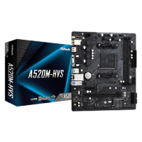 ASROCK A520M-HVS, AM4
