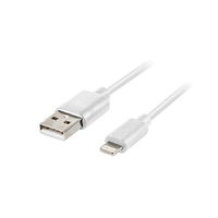 Кабел, Lanberg LIGHTNING(M) -> USB-A (M) cable 1.8m, white8