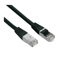 PATCH кабел CAT-5E, SFTP AWG26, 10 м, CCA, ЧЕРЕН