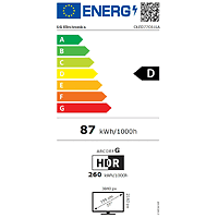 LG OLED77C61LA, 77" OLED evo, 4K (3840 x 2160), DVB-C/T2/S2, Alpha 11 AI 4K Gen3, 120Hz Native (VRR 165Hz), ThinQ AI, HDR10, NVIDIA G-SYNC, AMD FreeSync, Dolby Vision, Dolby Atmos, AI Agent, Wi-F