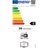 Samsung LS32FG810  32" Odyssey G8 OLED 240 Hz, 1 ms, 3840x2160, DP, HDMI, Black