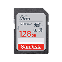 SanDisk Карта памет Ultra SDHC 128GB 120MB/s Class 10 UHS-I
