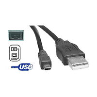 КАБЕЛ USB A М USB B MINI 4PIN HIROSE1,8M PCL-5001-18
