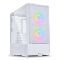 Кутия Lian Li LANCOOL 207 Mid-Tower, Tempered Glass, Бяло