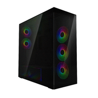 Кутия за компютър Arctic Xtender - Black Mid-Tower