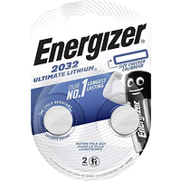 2 X LITH BATT ENER CR2032 ULTI