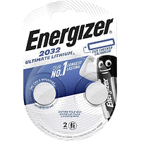 2 X LITH BATT ENER CR2032 ULTI