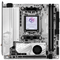 MSI MPG B850I EDGE TI WIFI, mITX, Socket AM5, Dual Channel DDR5 10000+MHz (OC), 1x PCIe x16 slot, 2x M.2 slot, 1x HDMI, 3x USB 3.2 Gen 2, 2x USB 3.2 Gen 1, 1x USB 3.2 Gen2x2 Type C, 7.1 HD
