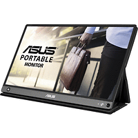 Монитор ASUS ZenScreen Go MB16AHP 15.6" FHD (1920x1080) IPS, USB Type-C, Преносим