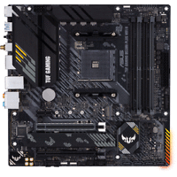Дънна платка ASUS TUF GAMING B550M-PLUS WIFI II, AMD AM4, micro ATX, 4x DDR4, dual M.2, Wi-Fi 6, PCIe 4.0, Aura Sync RGB