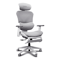 TRUST GXT725W Rivara Ergonomic Mesh Gaming Chair White