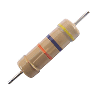 Резистор карбонов 0.25W, 1.0 Kohm 5%