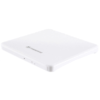 Оптично устройство, Transcend 8X DVD, Slim Type, USB (White), 13.9mm Thickness