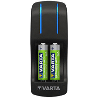 Батерия Varta Power Accu R2U/AA със зарядно Презареждаща 2100 mAh, 1.2V, 4 бр., За 2/4 батерии AA/AAA 