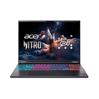 Acer Nitro 16S AI, AN16S-61-R28Q , AMD Ryzen AI 9 365 (up to 5.0Ghz, 24MB), 16" WQXGA (2560x1600)IPS 180Hz, 1*16GB DDR5 (1 slot free), 1024GB PCIe NVMe SSD, GeForce RTX 5070 8GB GDDR7, WiFi 6E, B