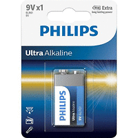 Philips Ultra Alkaline батерия 9V, 1-blister