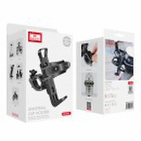 Универсална стойка за бутилка, за велосипед, Черен