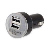 АДАПТЕР АВТО ЗАПАЛКА - 2 x USB 12V/24V 2.1A