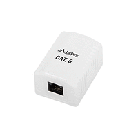 Lanberg surface-mount box CAT.6 UTP UNshielded 1X RJ45