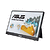 Asus ZenScreen Touch MB16AMTR portable monitor, 16    FHD (1920 x 1080), IPS, 10-point touch, 250 cd/m2,Built-in Battery, Hybrid Signal Solution, Mini-HDMI, ergo kickstand, tripod socket, ASUS Flicker