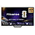 Hisense 85"U7S Pro, 4K Ultra HD 3840x2160, ULED, FALD, Quantum Dot, 165Hz, IPS, HDR 10+, HLG, Dolby Vision IQ, Dolby Atmos, Smart TV, WiFi 5GHz, WiFi Direct, BT, Anyview Cast,light sensor,Solar P
