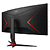 AOC CU34G2XP/BK, 34&quot; Curved 1500R VA, WLED, 3440x1440@180Hz, 1ms GtG, 1ms MPRT, 430 cd/m2, 4000:1, 80M:1 DCR, Tilt, Height Adjust, Swivel, 2xHDMI, 2xDP, USB hub