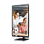 AOC Q27E4CV, 27" IPS WLED, 2560x1440@120Hz, 4ms GtG, 1ms MPRT, 350cd m/2, 1500:1, 50M:1 DCR, Adaptive Sync, FlickerFree, Anti-Blue light, 2Wx2, Tilt, Height Adjust, Pivot, Swivel, HDMI, DP, USB h