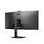 AOC CU34V5CW/BK, 34" Curved 1500R, VA, WLED, 3440x1440@100Hz, 4ms GtG, 1ms MPRT, 300cd m/2, 3000:1, 20M:1 DCR, Adaptive Sync, FreeSync, Low Blue Light, 5Wx2, 2MP Webcam, Tilt, Height Adjust, Swiv