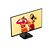 AOC 24B35HM2, 23.8&quot; VA WLED, 1920x1080@100Hz, 4ms GtG, 1ms MPRT, 300cd m/2, 4000:1, Mega Infinity DCR, Adaptive Sync, FlickerFree, Blue Light Soft., Tilt, D-SUB, HDMI