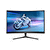 Philips Evnia 27M2C5500W, 27&quot; Curved 1000R, Fast VA, WLED, 2560x1440@240Hz, 1ms GtG, 0.5ms MPRT, 400cd m/2, 3000:1, Mega Infinity DCR, Adaptive Sync, FlickerFree, LowBlue Mode, Tilt, Height Adjus