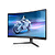 Philips Evnia 27M2C5500W, 27&quot; Curved 1000R, Fast VA, WLED, 2560x1440@240Hz, 1ms GtG, 0.5ms MPRT, 400cd m/2, 3000:1, Mega Infinity DCR, Adaptive Sync, FlickerFree, LowBlue Mode, Tilt, Height Adjus