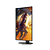AOC Q25G4SR, 24.5&quot; IPS WLED, 2560x1440@300Hz, 1ms GtG, 0.3ms MPRT, 400cd m/2, 1000:1, 80M:1, Adaptive Sync, FlickerFree, Low Blue Light, 2Wx2, Tilt, Height Adjust, Pivot, Swivel, 2xHDMI, DP