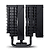 Охладител за процесор Jonsbo CC90 Dual Tower 130mm Display - Черен