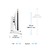 BenQ MOBIUZ EX271Q 27&quot;, IPS, 180Hz, 1ms, 2560x1440 2K QHD, HDR400, Gaming Monitor, Color Vibrance, Light Tuner, FreeSync Premium, KVM, Console Mode, B.I.+, LBL, 400 nits, 1000:1, HDMI, DP, USB C