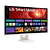 LG 27U731SA-W, 27&quot; IPS Smart webOS23, 5ms, 1000:1, 350cd/m, FHD 3840 x 2160, ThinQ, DCI-P3 90%, HDR 10, HDMI, USB Type-C , Bluetooth, Speacers 5W x 2, Tilt, White