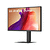 LG 27U730A-B, 27&quot; UltraFine UHD, IPS 4K , 5ms, 1000:1, 300cd/m2, 3840 x 2160, DCI-P3 90%, HDR 10, HDMI, USB-C, PD- 90 W, DisplayPort, Reader mode, Dynamic Action Sync, Tilt, Height (Range), Swive