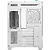 DeepCool CG530U 4F WH, Mid Tower, Mini-ITX/Micro-ATX/ATX, Rear Connector support, 2xUSB3.0, 1xType-C Gen 2, 1xAudio, 3x120mm ARGB Reverse Fan, 1x120mm ARGB Fan, Tempered Curved Glass, Mesh