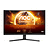 AOC CQ32G4VE, 31.5&quot; Curved 1500R, Fast VA WLED, 2560x1440@180 Hz, 1ms GtG, 0.5ms MPRT, 300 cd/m2, 3500:1, 80M:1 DCR, Adaptive Sync, Flicker Free, Low Blue Light, Tilt, 2xHDMI, DP